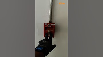 Fire drill, manual full station activation. SIMPLEX 4100U.#firealarm #technician #emergency #shorts