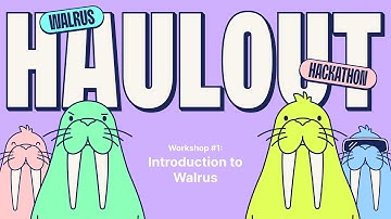 Walrus Haulout Hackathon - Workshop #1: Introduction to Walrus 📱