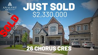 4250 Sq Ft Masterpiece in Prestigious Kleinburg - 26 Chorus Cres, Kleinburg - Michael Vennare