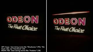 Aspect Ratio Comparison - Odeon Cinemas “Feature Presentation” Bumper