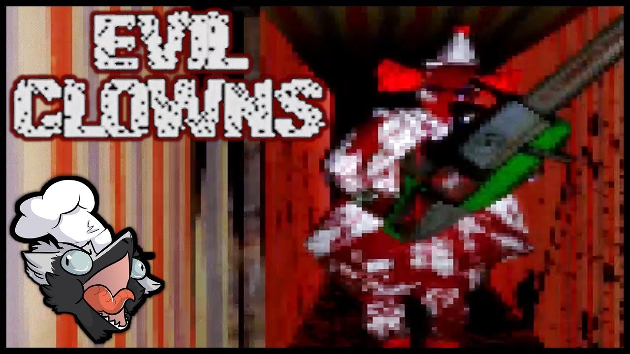 Escape from the Killer Clowns! Puppet Combo EVIL CLOWNS (Older