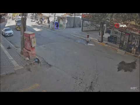 Mardin’de 6 yaşındaki çocuğa aracın çarptığı anlar güvenlik kamerasına yansıdı