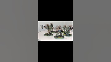 Bolt Action : Free India Legion (German Grenadier) by Warlord Games #shorts