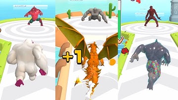 Monster Evolution Game Hot 2023 All Levels Gameplay Walkthrough Android,IOS | HTN Games