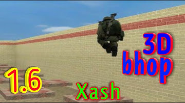 Bhop CS 1.6 | Xash3D | Распрыжка в КС 1.6 | Прохождение карты bhop_minecraft_Dario000✔ #4