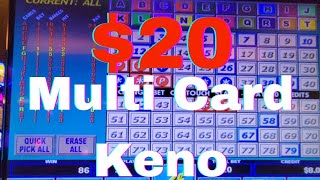 Playing $20 on Multi Card Keno at M Resort and Casino - Henderson, NV by LetYrLiteShine 414 views 10 days ago 13 minutes, 54 seconds