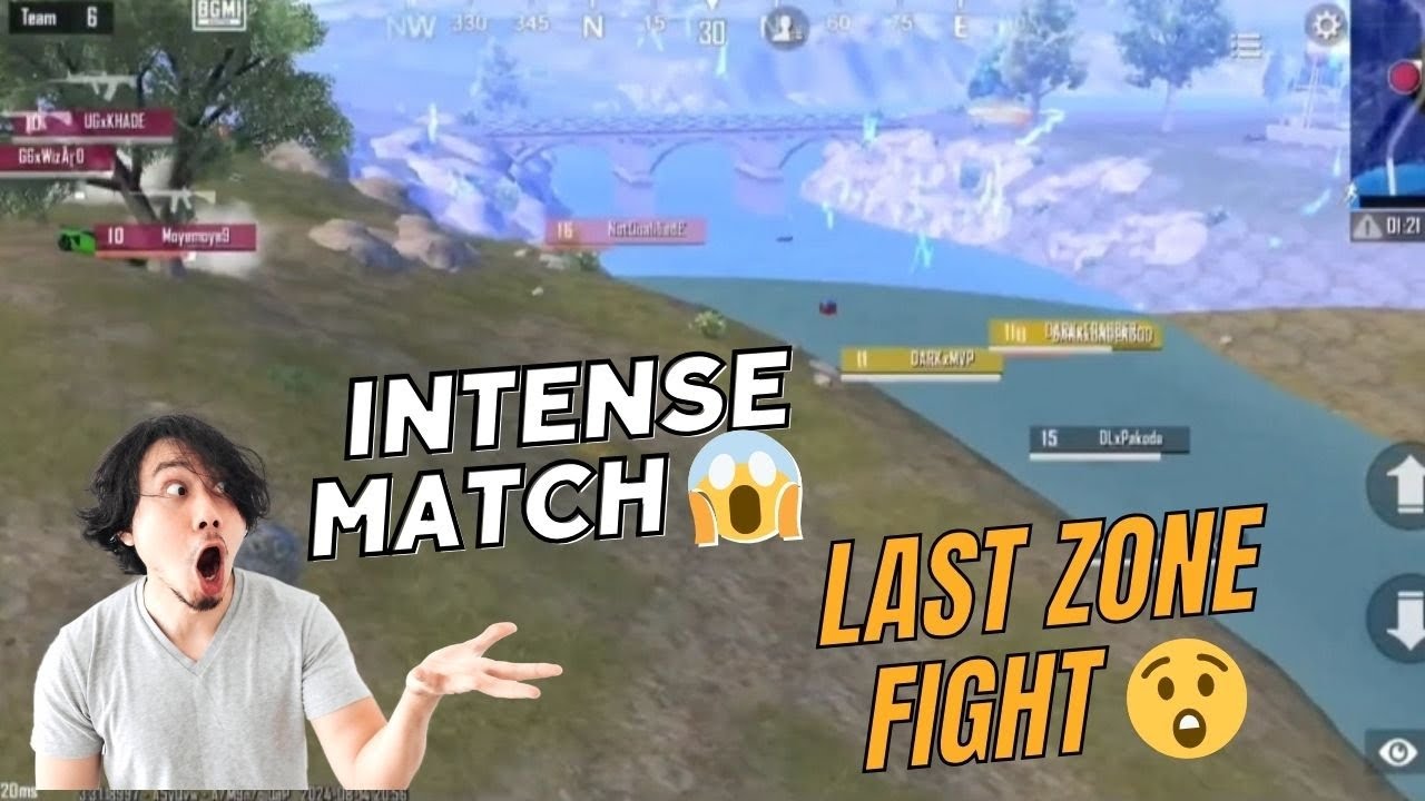 When last zone ends in water || What a intense fight in the end zone || Deva Gaming YT