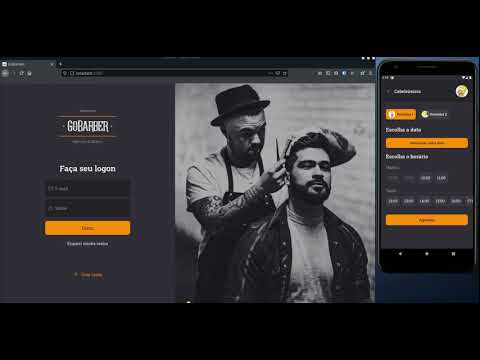 GoBarber 13 (web and mobile)