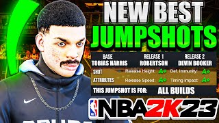 NEW BIGGEST GREEN WINDOW JUMPSHOTS in NBA 2K23 For EASY GREENS (All Builds)