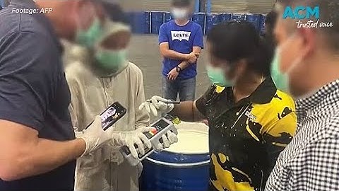 Wax Trap: AFP foils meth smuggling plot from Iran to Australia