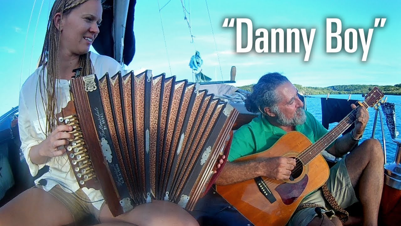 Danny Boy / Londonderry Air - Button Accordion & Guitar on a Sailboat (Temptress Sessions)