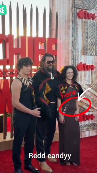 Jason Momoa & his wife steal the spotlight at the new series premiere
