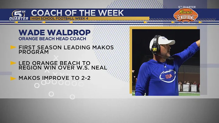 Reese’s Senior Bowl Coach of the Week: Wade Waldrop, Orange Beach