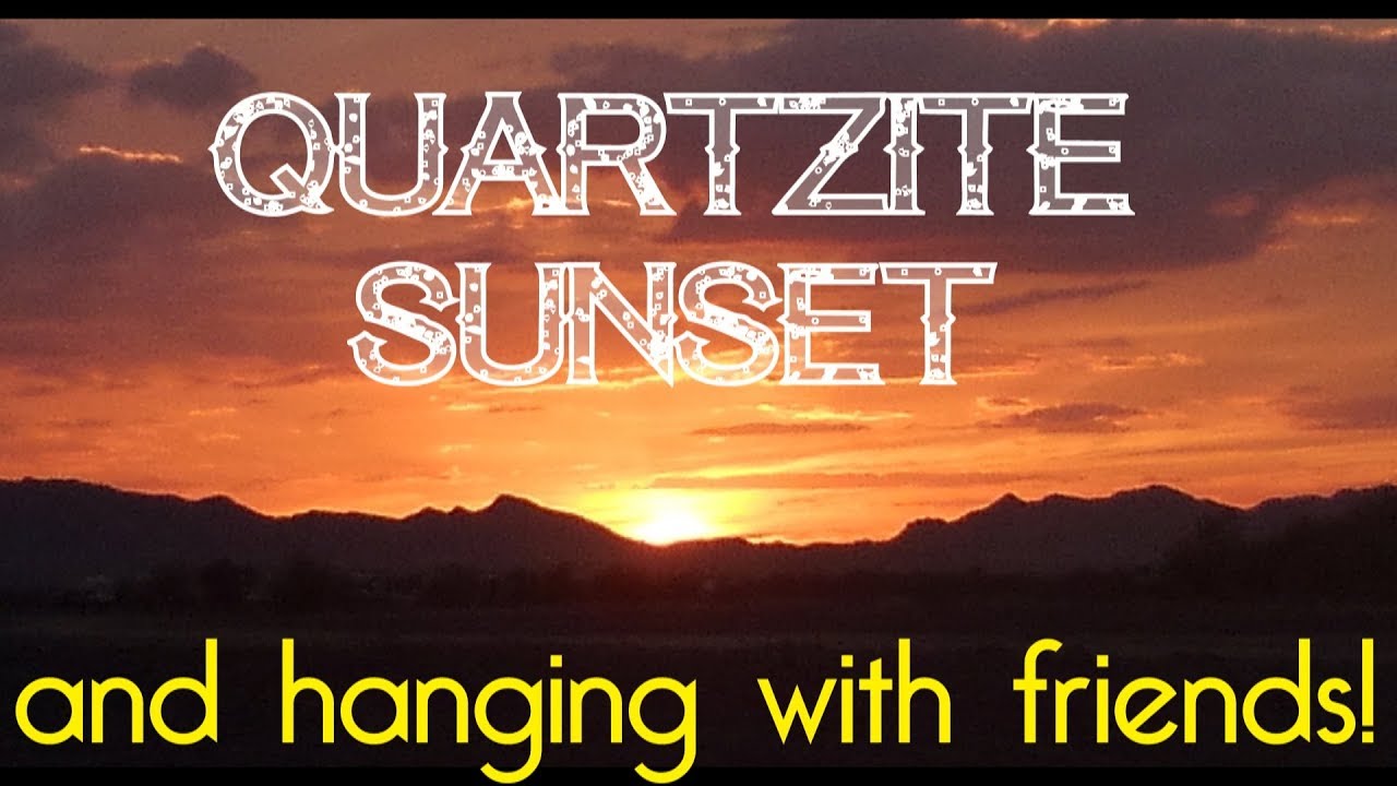 Quartzite big tent, RV show and great friends YouTube