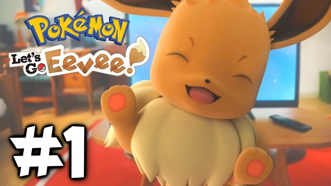 Catching Eevee Pokémon Lets Go Pikachu Eevee Gameplay Walkthrough Part 1