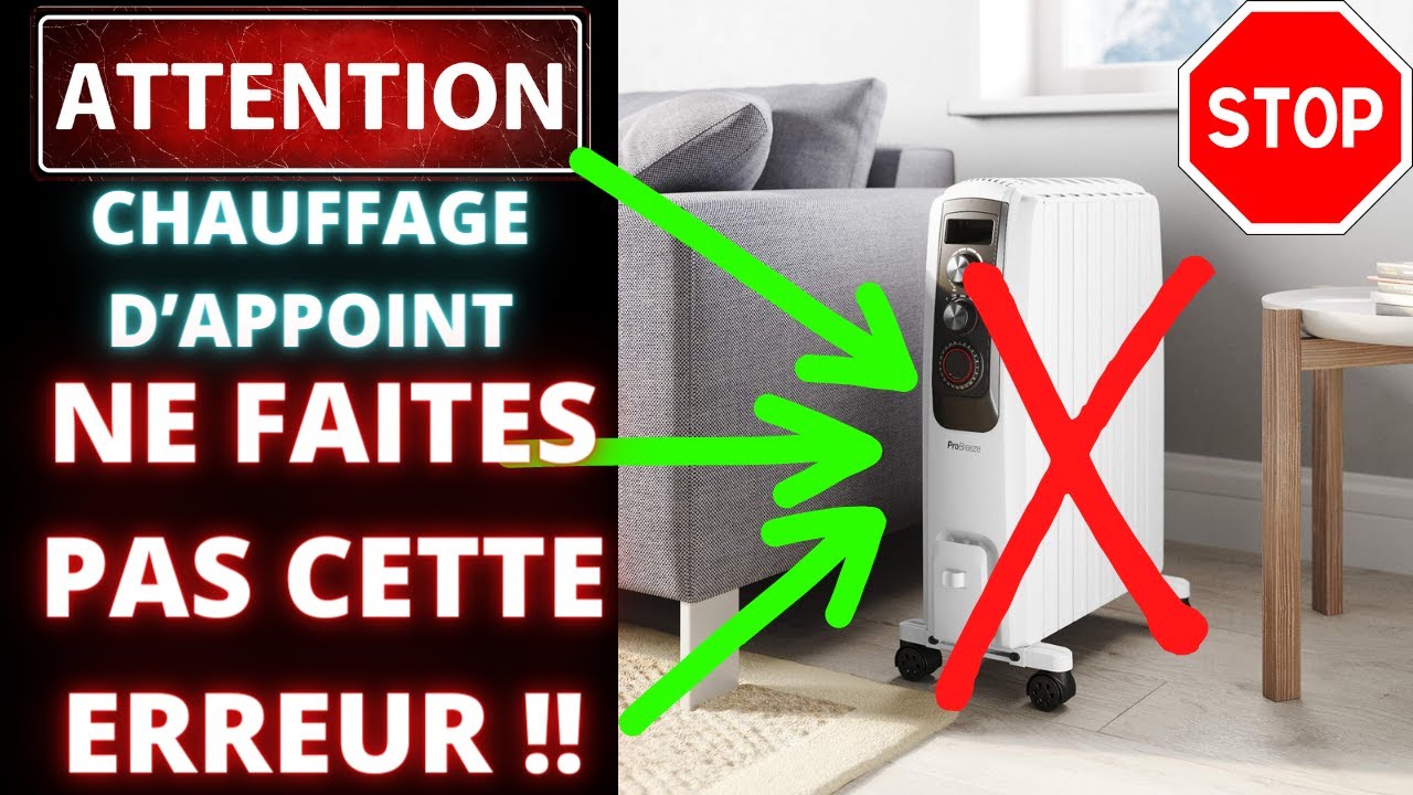 Top 13 des chauffages d'appoint du + économique au - économique