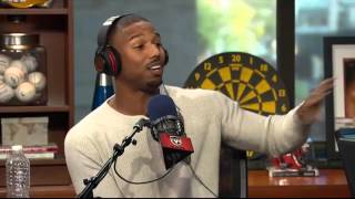 Michael B. Jordan talks about his characters always dying 11/18/2015