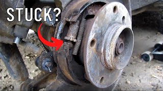 How to Fix a Stuck Parking Brake | BMW E46