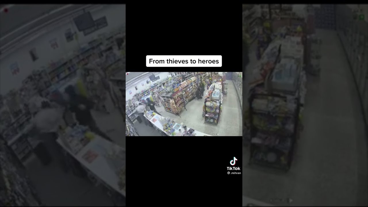 From Thieves To Heroes Tiktok Store Robber Saved Hero Gun