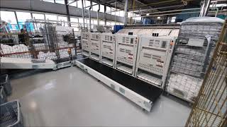 FlexFold RO800 / RO1000 small piece folder with central collection conveyor.