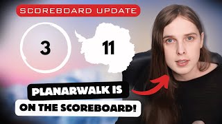 SCOREBOARD UPDATE - Planarwalk is on the scoreboard!