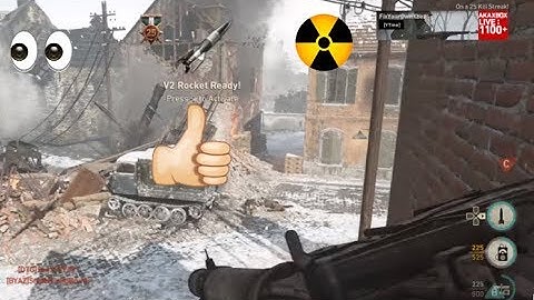 2XP CARENTAN WINTER MAP - LEWIS DROPS INSANE V2 ROCKET IN COD WW2! (LANDSHIP) - LEWIS "