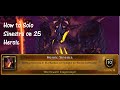 How to solo sinestra on 25 heroic