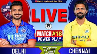 🔴IPL : Delhi vs Chennai, 18th T20 IPL 2026 | Live Cricket Match Today | CSK vs DC Live Score screenshot 4