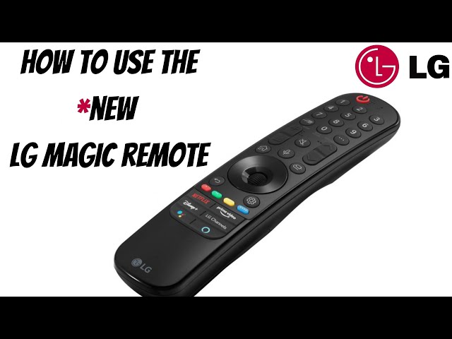 LG Remote for recent release Smart TV that lacks fast forward & rewind plus  skip & stop buttons but includes motion sensors to act like Wii Remote so  moving the remote during