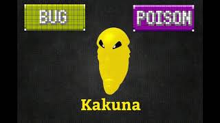 Generation I - Kanto - Kakuna Generation I - Kanto - Kakuna