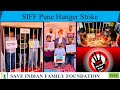 Hungerstrike at pune  save indian family foundation