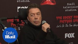 Wheel-chair bound Tim Curry attend 'Rocky Horror Picture Show' red carpet - Daily Mail