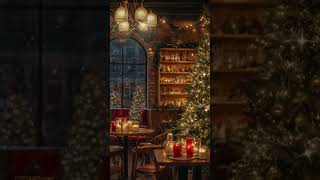 Coffee Shop Ambience with Relaxing Piano Jazz Music  Christmas Songs 2024 to Stress Relief