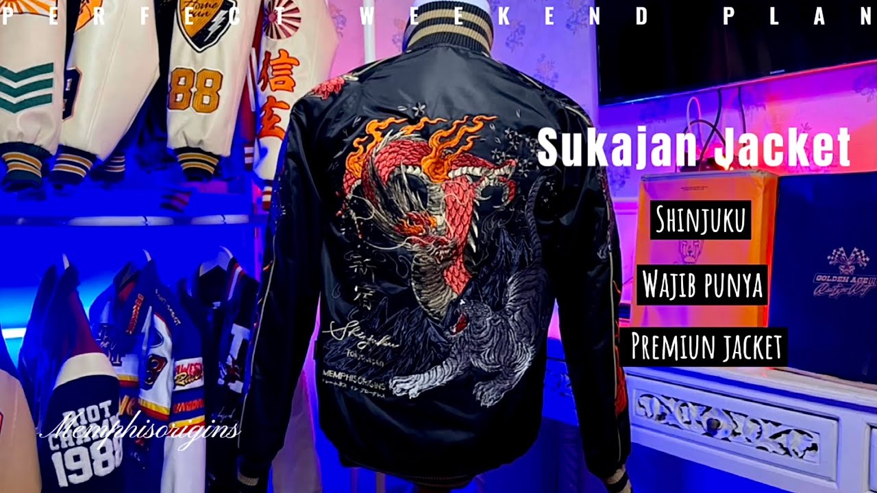 Review Jacket Sukajan SHINJUKU by MEMPHISORIGINS