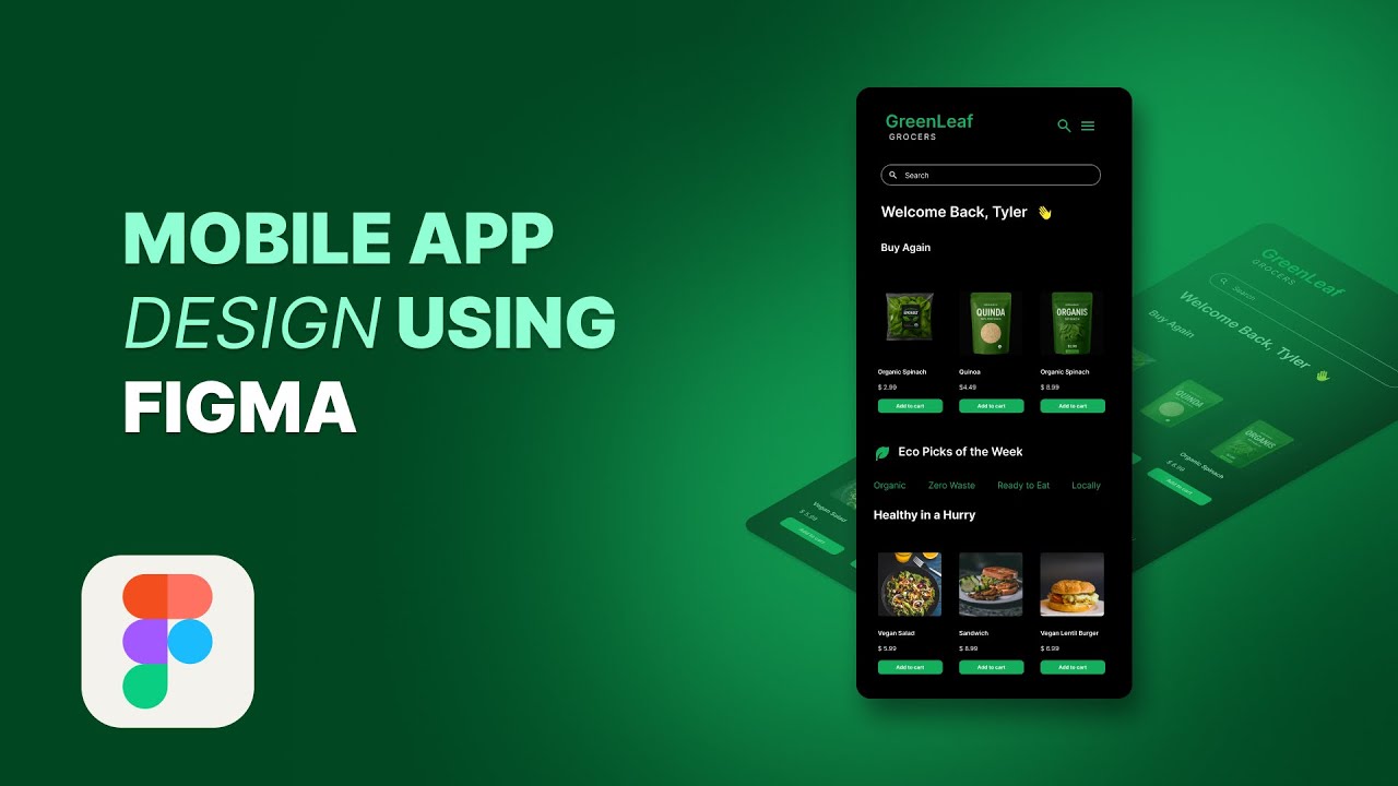 Create Mobile App Design In Figma Tutorial In Hindi - YouTube