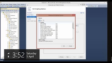 MS SQL   Create script to export tables with data