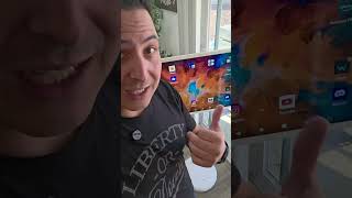 32" Smart Rolling Tablet TV 📺💻🎮 — Touchscreen + HDMI + Camera! 💥 Works as a tablet + TV — stream