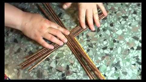 How to make a round basket bottom.  Part II.  Promo.