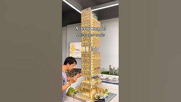 Architectural model of high-end office building in Oman. We are from China#architecturemodel #art
