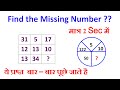 Part18 how to solve number analogy number series  missing number reasoning questions short tricks