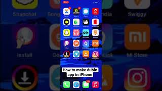 Instagram double apps in iPhone