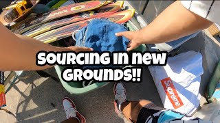 SOURCING AT A NEW FLEA MARKET AND FINDING CRAZY CHEAP DEALS!