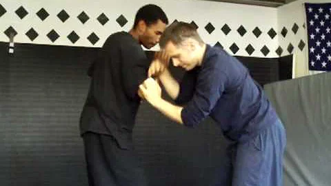 Shane and Cornelius Push Hands