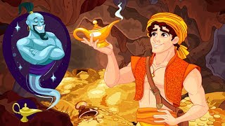 Kids Sleep Meditation ALADDIN AND THE MAGIC LAMP Fairy Tales Bedtime Stories for Kids