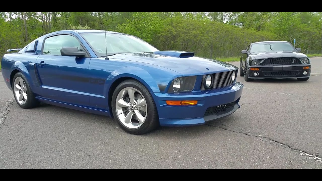 2007 ford mustang gt cs - YouTube