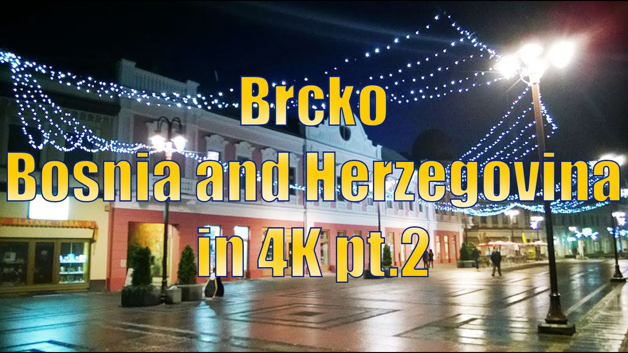 Drive with me through Brcko, Bosnia and Herzegovina in 4K pt.2