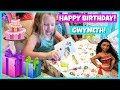 GWYNETH'S 7th BIRTHDAY PRESENT OPENING AND POOL PARTY!