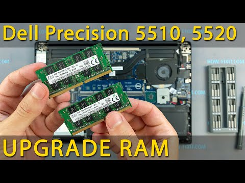 Dell Precision 5510, 5520 RAM Upgrade and Install - Your Step-by-Step DIY Guide!
