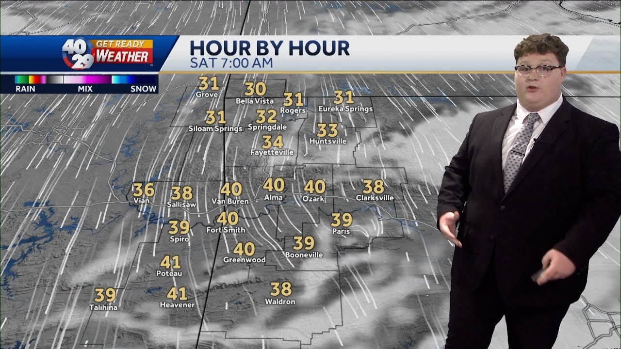 Flurries, light snow, and bitter cold on the way - YouTube