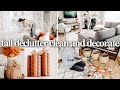 EXTREME FALL DECLUTTER, CLEAN AND DECORATE 2020